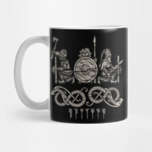 Danheim Viking Warriors Logo Mug